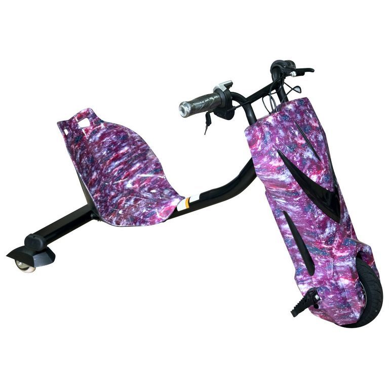 Электроскутер Дрифт Карт Drift-Trike (DRIFT CAR) T01 Фиолетовый космос